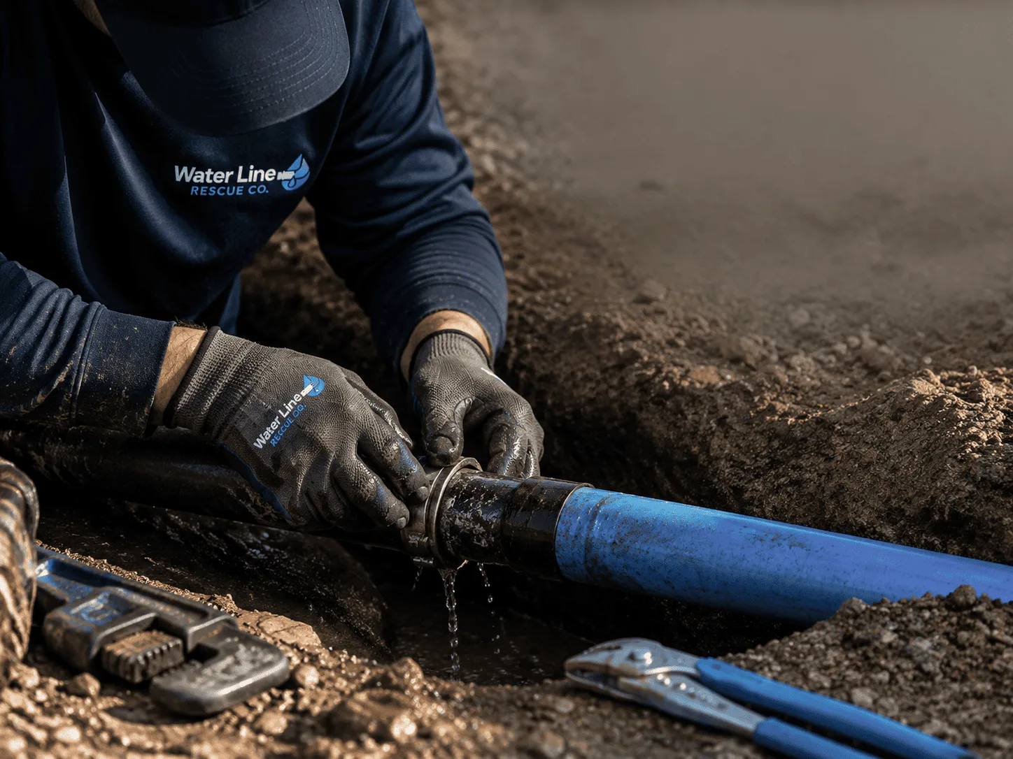 Why choose Water Line Repair in Holyrood, KS